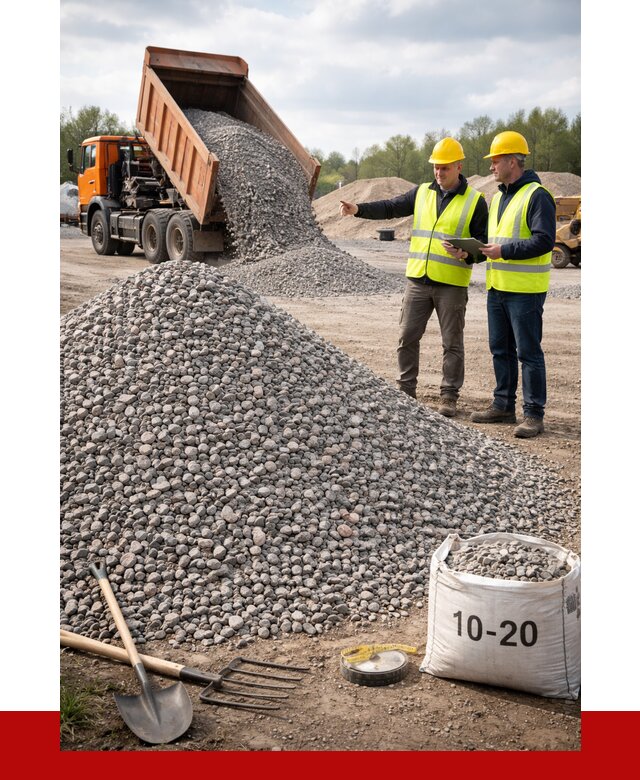 Гранитный щебень фракция 10-20 в Первоуральске от 4323 руб.|ПРОНЕРУДПрв