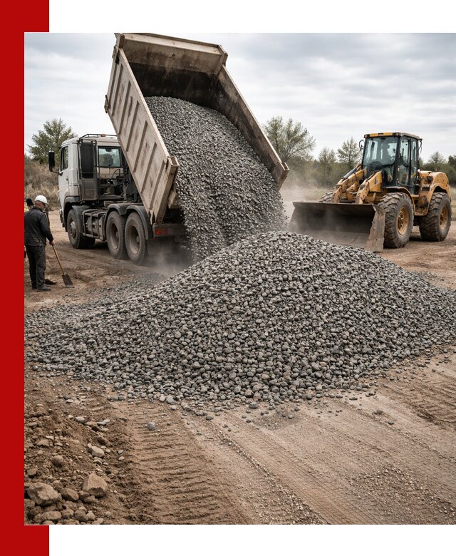 Гранитный щебень фракция 10-20 с доставкой в Первоуральске