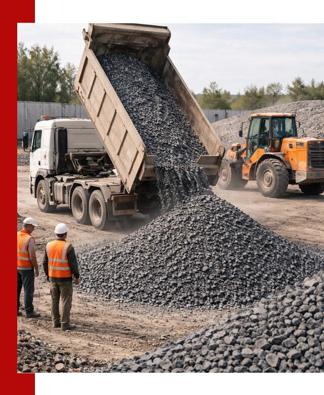 Доставка и продажа щебня габбро-диабаза в Первоуральске