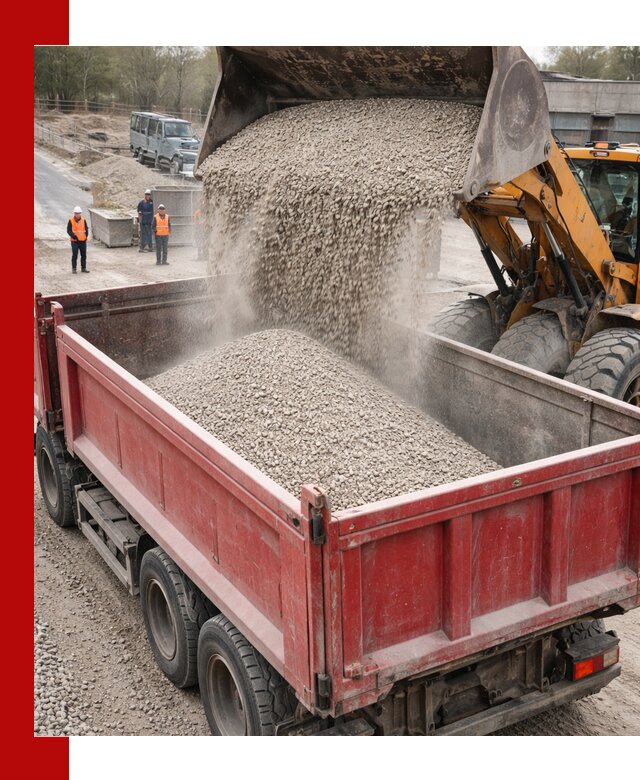 Купить известняковый щебень фракции 0-5 с доставкой в Первоуральске