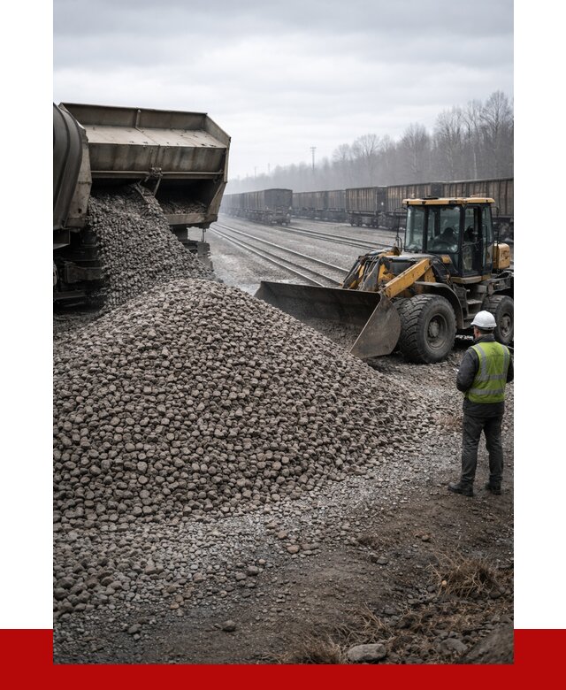 Купить железнодорожный щебень в Первоуральске от 2882 р. | ПРОНЕРУДПрв