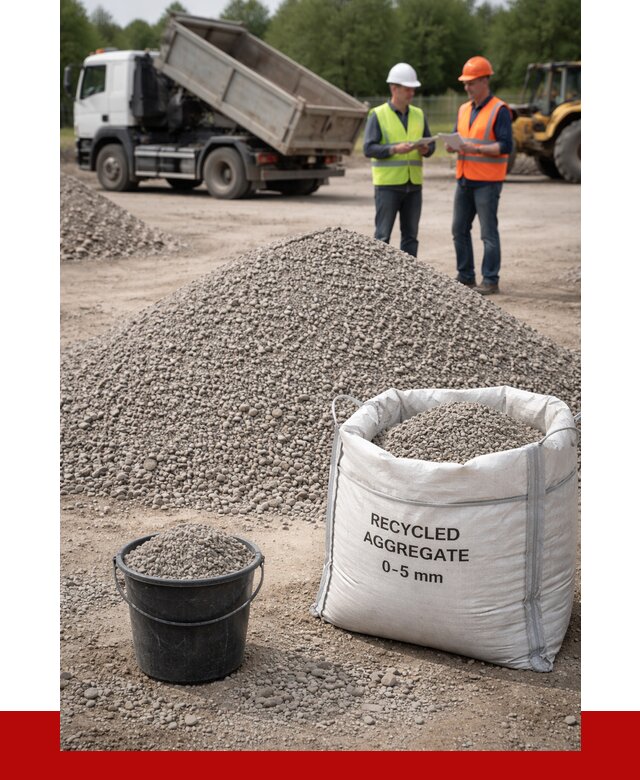 Вторичный щебень фракция 0-5 в Первоуральске от 1647 р. ПРОНЕРУДПрв