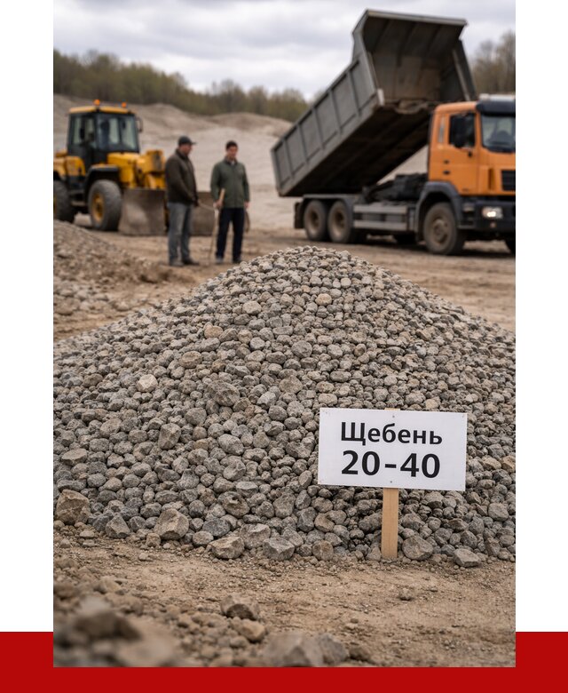 Бетонный щебень фракция 20-40 в Первоуральске от 2522 р. | ПРОНЕРУДПрв