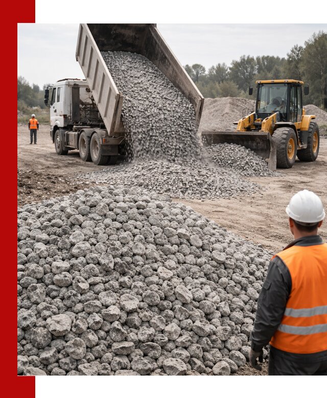 Доставка бетонного щебня фракции 20-40 в Первоуральске