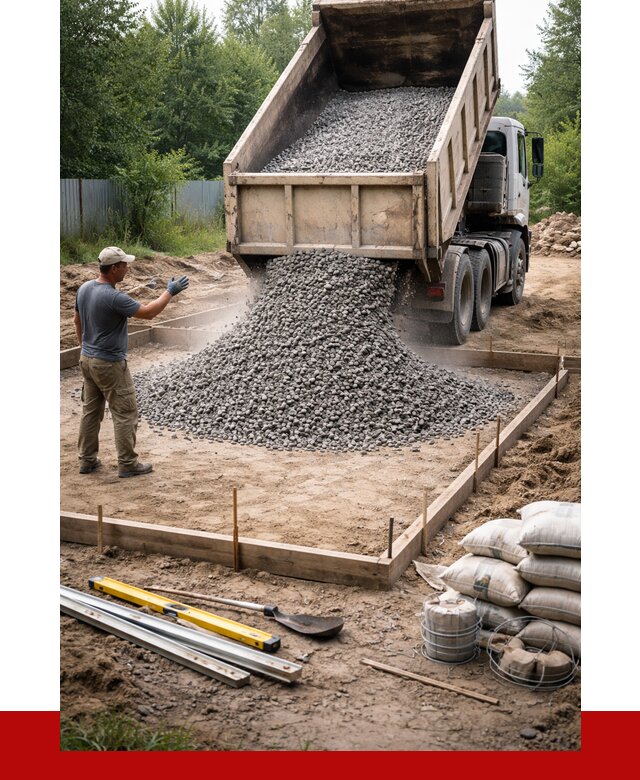 Купить щебень для фундамента в Первоуральске от 4632 р. | ПРОНЕРУДПрв