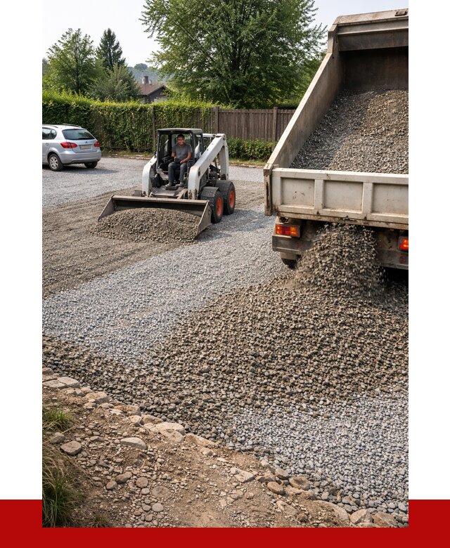 Щебень для парковки в Первоуральске с доставкой от 1235 р.| ПРОНЕРУДПрв