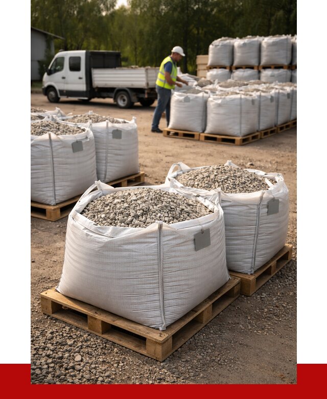 Щебень в мешках с доставкой в Первоуральске от 4323 р. | ПРОНЕРУДПрв
