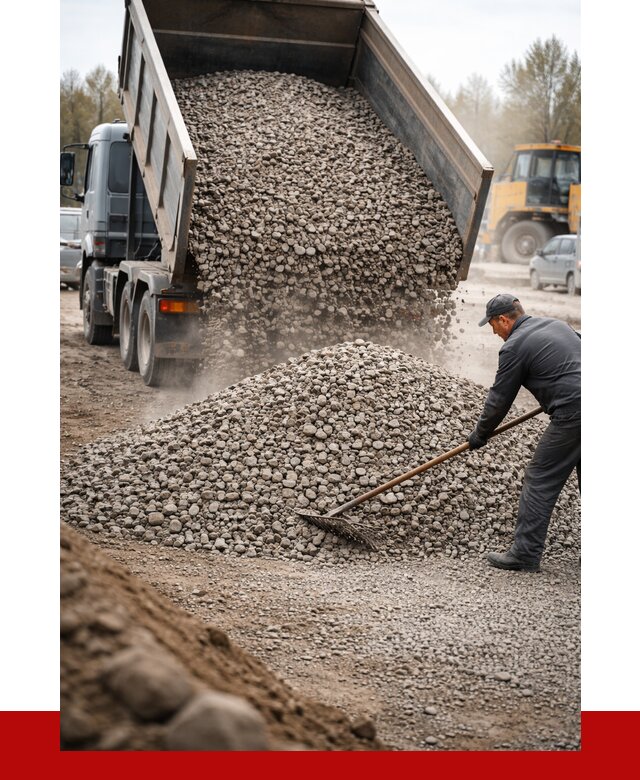 Гравий фракция 20-40 в Первоуральске от 2573 р. доставка | ПРОНЕРУДПрв