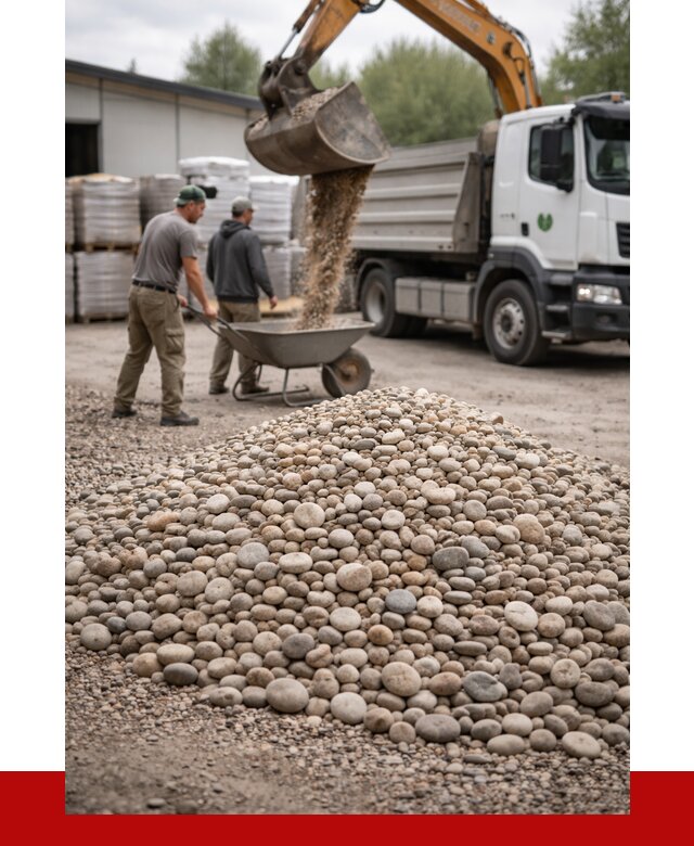 Галька декоративная в Первоуральске от 3294 р. за куб | ПРОНЕРУДПрв