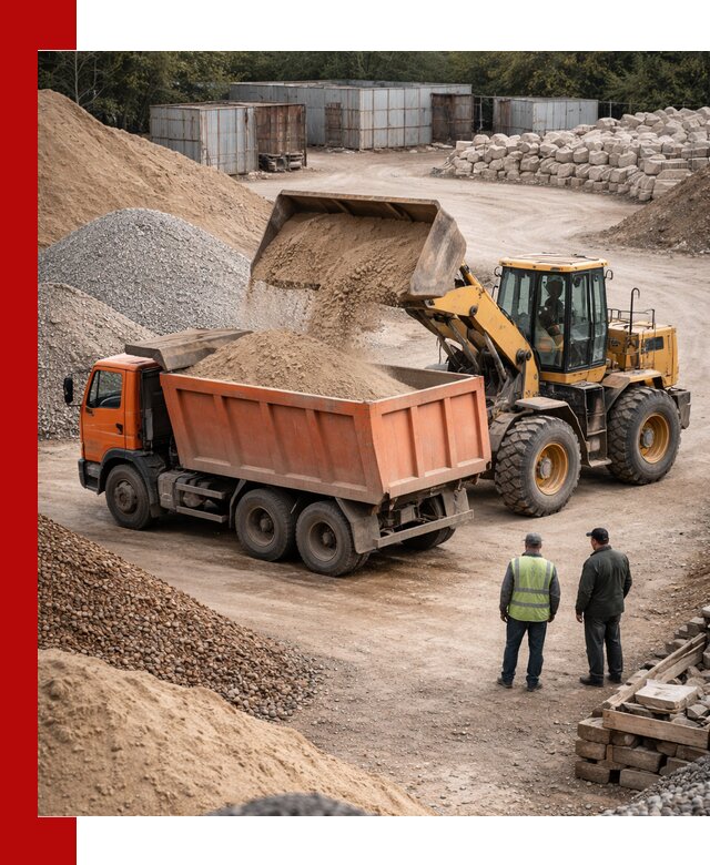 Доставка сыпучих смесей и смесей для стройки в Первоуральске