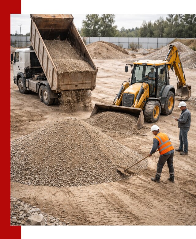 Поставка и доставка ПГС С4 в мешках и самосвалах в Первоуральске