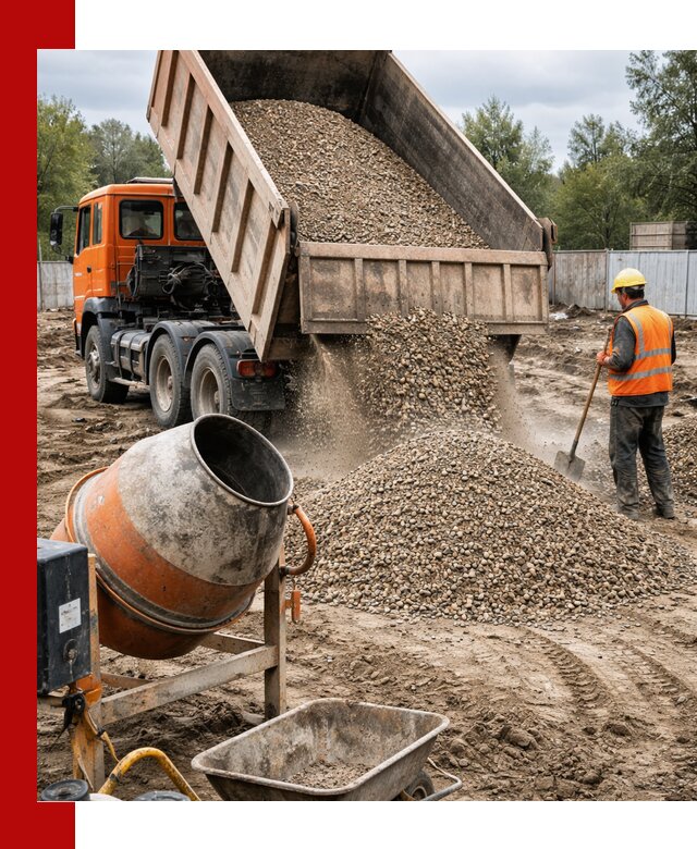 Опгс для бетона с доставкой самосвалом в Первоуральске от производителя