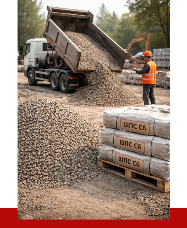 ЩПС С6 в Первоуральске с доставкой от 2264 р. за куб | ПРОНЕРУДПрв