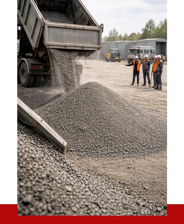 Гравийный отсев 0-5 в Первоуральске от 1235 р. с доставкой | ПРОНЕРУДПрв