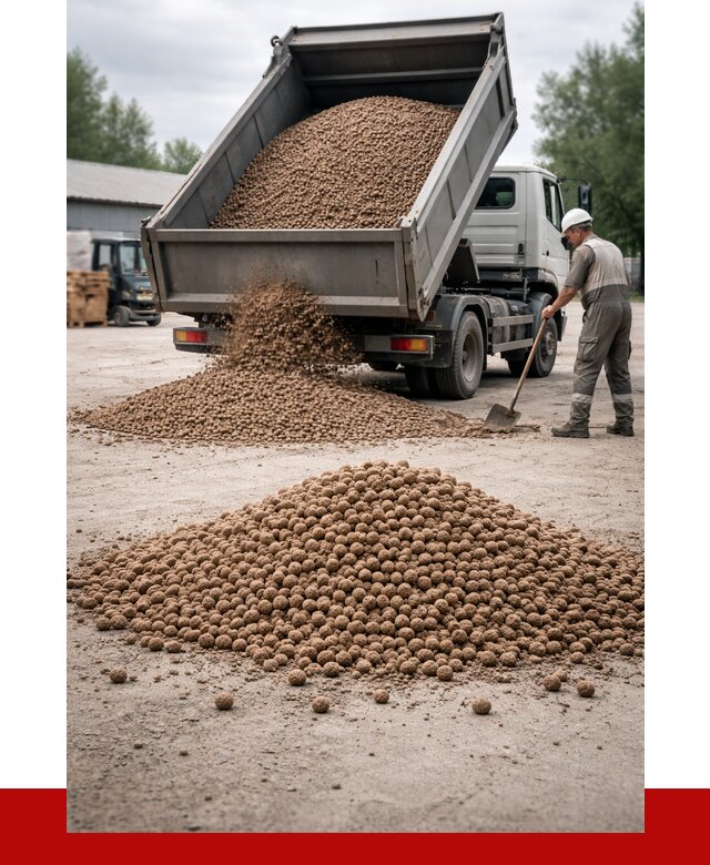 Керамзит с доставкой в Первоуральске от 4323 р. за м3 | ПРОНЕРУДПрв