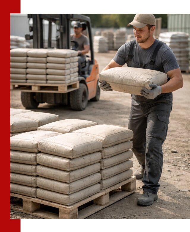 Доставка цемента в мешках оптом и в розницу в Первоуральске