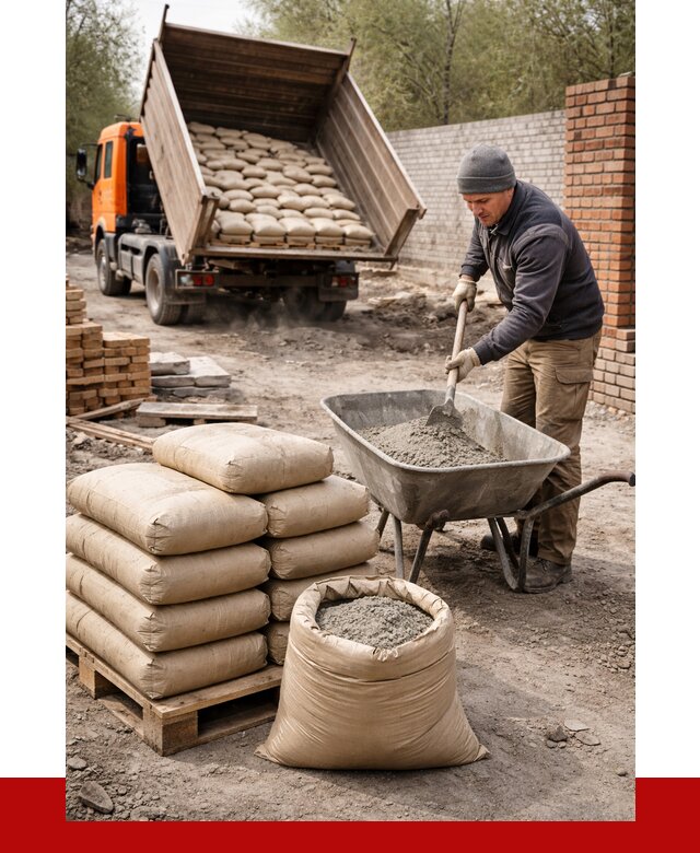 Купить сухую смесь для кладки в Первоуральске от 1235 р. | ПРОНЕРУДПрв