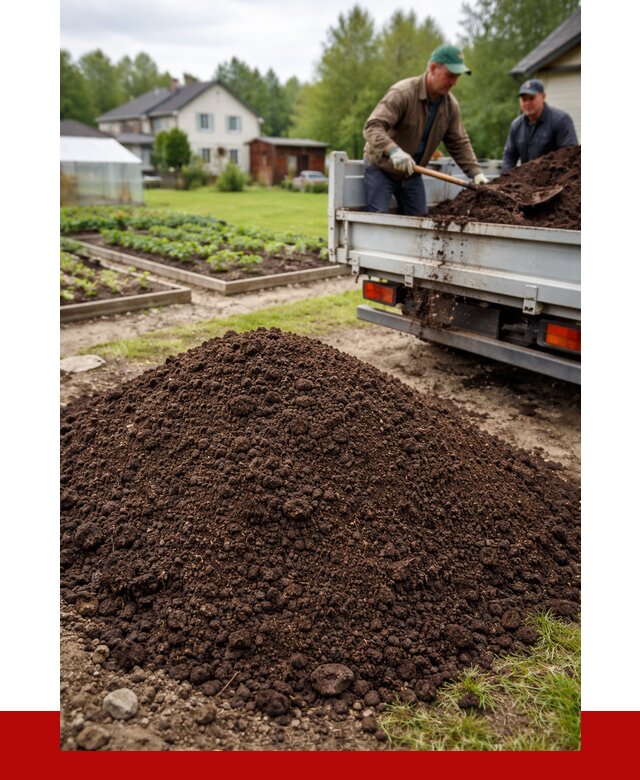 Плодородный грунт в Первоуральске с доставкой от 4323 р. | ПРОНЕРУДПрв