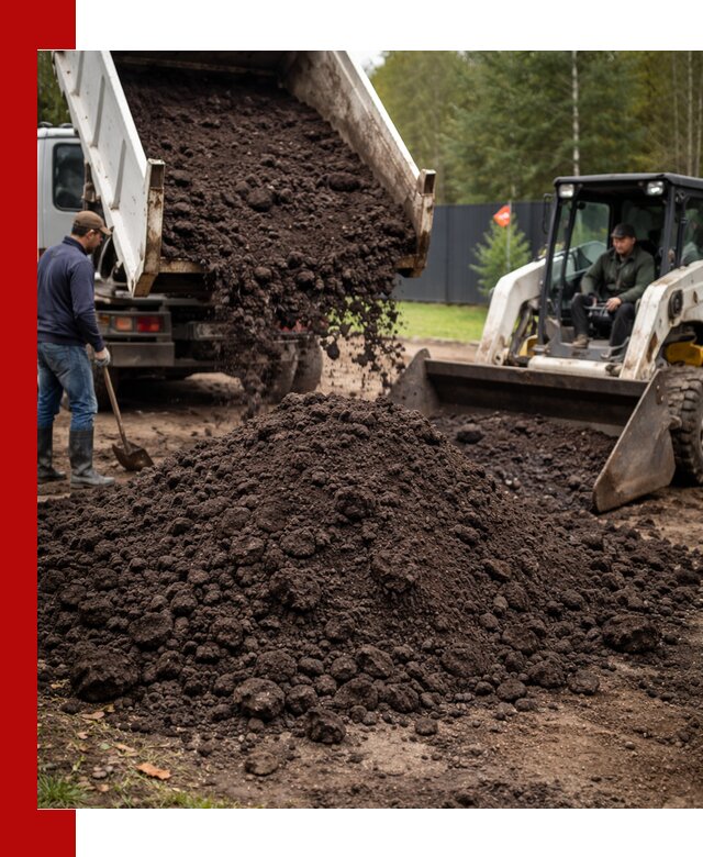 Плодородный грунт с доставкой в Первоуральске для садов и огородов