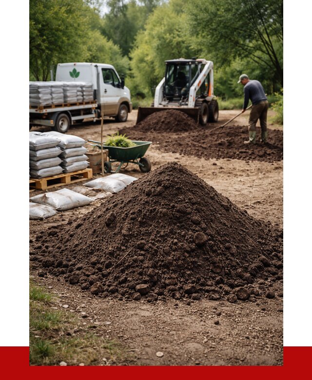 Грунт для озеленения с доставкой в Первоуральске от 1853 р. | ПРОНЕРУДПрв