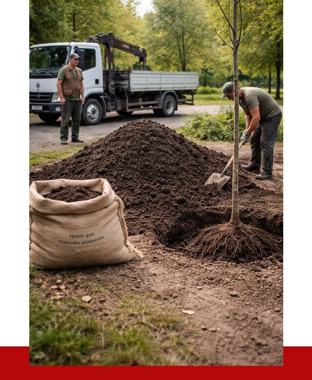 Грунт для посадки деревьев в Первоуральске от 1235 р. | ПРОНЕРУДПрв