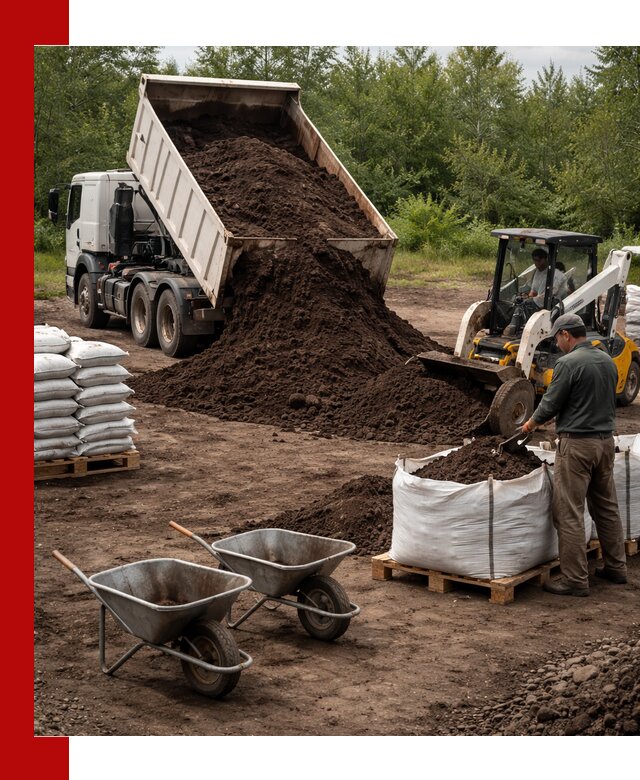 Доставка и продажа торфогрунта в Первоуральске оптом и в розницу