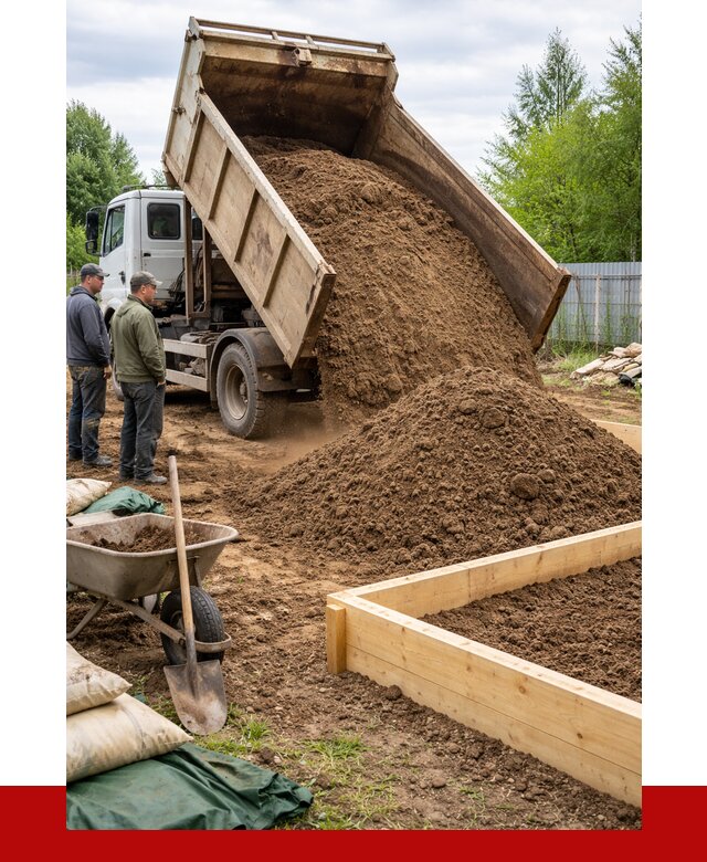 Торфо песчаная смесь в Первоуральске с доставкой от 1904 р. | ПРОНЕРУДПрв