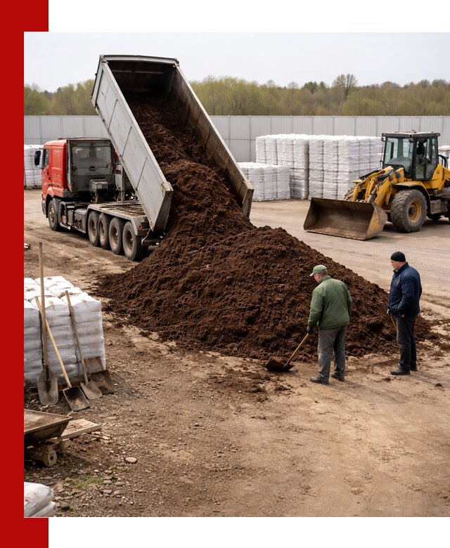 Доставка торфяных смесей оптом и в розницу в Первоуральске