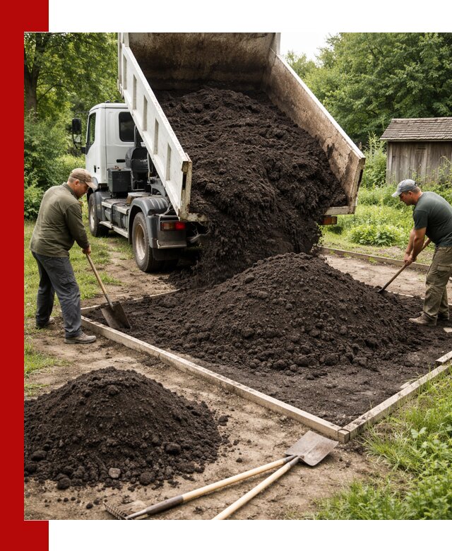 Купить чистый чернозем для огорода с доставкой в Первоуральске