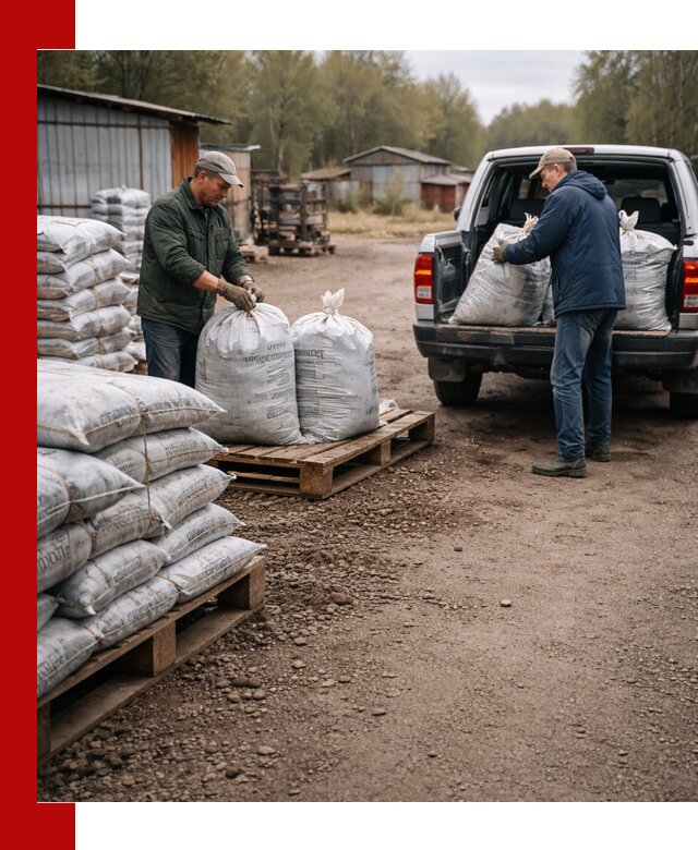 Купить конский навоз в мешках с доставкой в Первоуральске