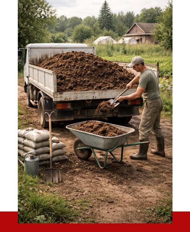 Купить коровий навоз с доставкой в Первоуральске от 1853 р. | ПРОНЕРУДПрв