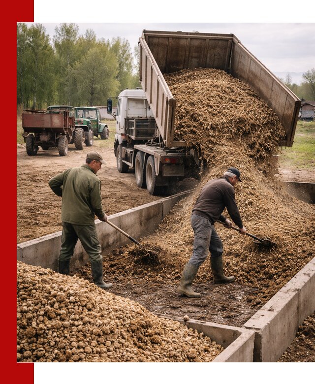 Куриный помет с доставкой в Первоуральске оптом и в розницу