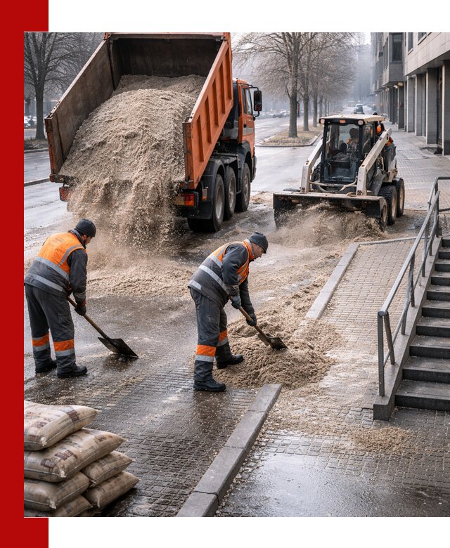 Поставка противогололедных материалов в Первоуральске
