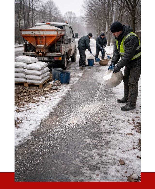 Реагент против гололеда в Первоуральске с доставкой от 4632 р. | ПРОНЕРУДПрв