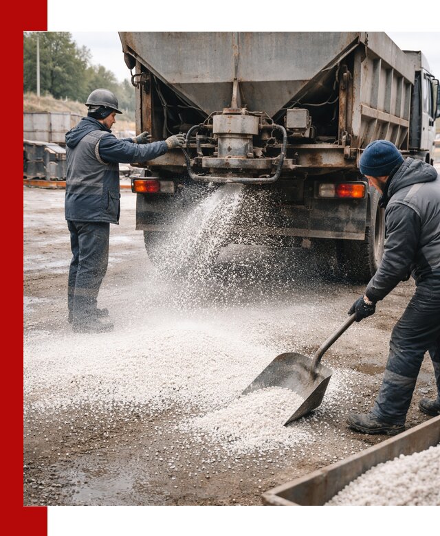 Доставка и продажа хлористого кальция в Первоуральске