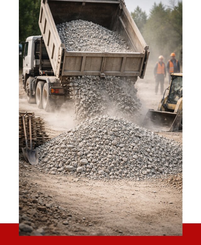 Купить дробленый бетон в Первоуральске от 1750 р./куб | ПРОНЕРУДПрв