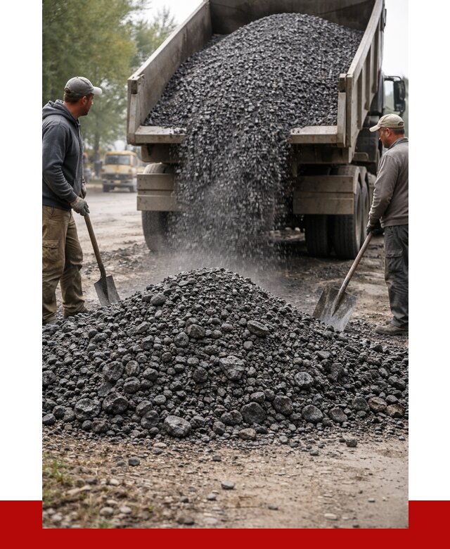 Дробленый асфальт в Первоуральске от 2882 р. с доставкой | ПРОНЕРУДПрв