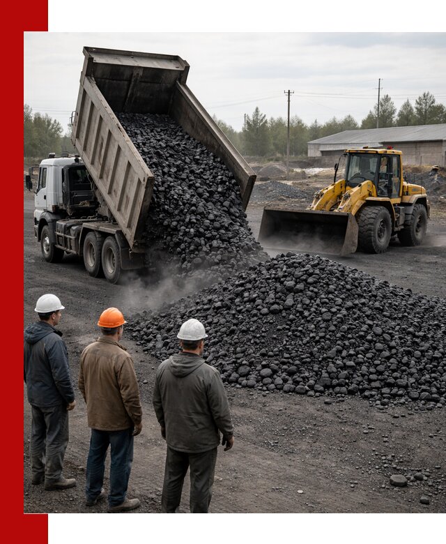 Доставка угля антрацита в Первоуральске с самосвалами и погрузкой