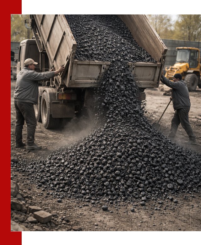 Доставка угля семечка самосвалами в Первоуральске