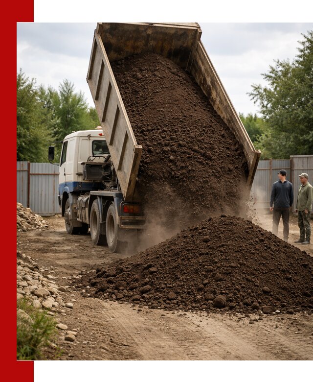 Доставка самосвалом 10 кубов в Первоуральске быстро и надёжно