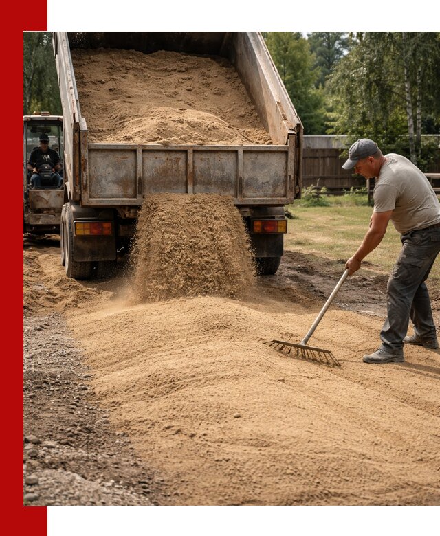 Отсыпка участка песком в Первоуральске быстро и качественно
